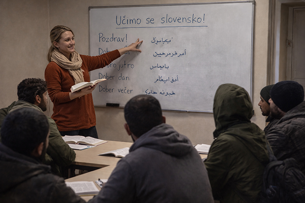 Integracijski program za migrante — tečaj slovenščine